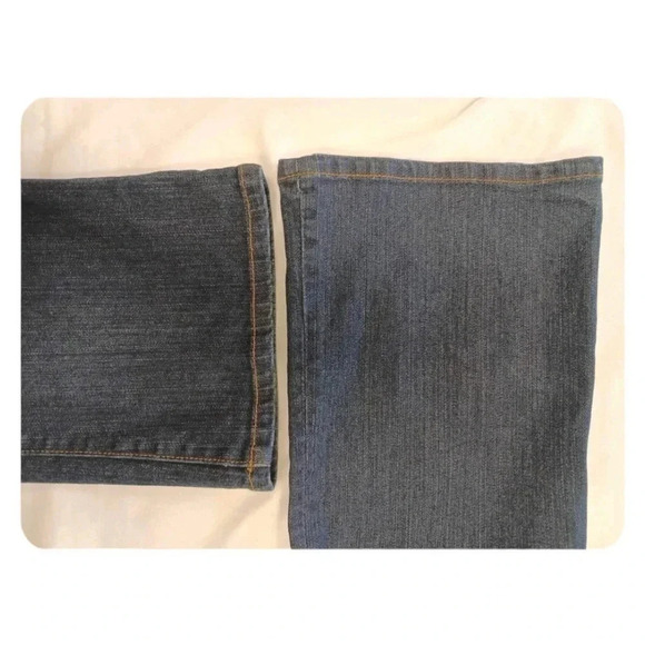 Michael Kors Boot  Cut Dark Wash Embellishments Size 4 - Picture 6 of 9